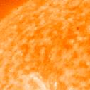 Transit of Mercury - detail of SOHO image from 08:57 UT. Click to see full (WIDE) image