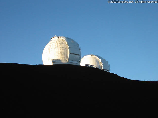 Keck Domes From Below